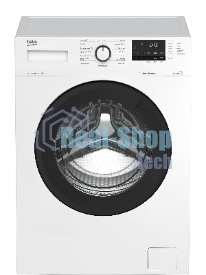Стиральная машина Beko WSRE7612XAWI белый загрузка фронтальная 7 кг, 1200 об/мин., класс: А