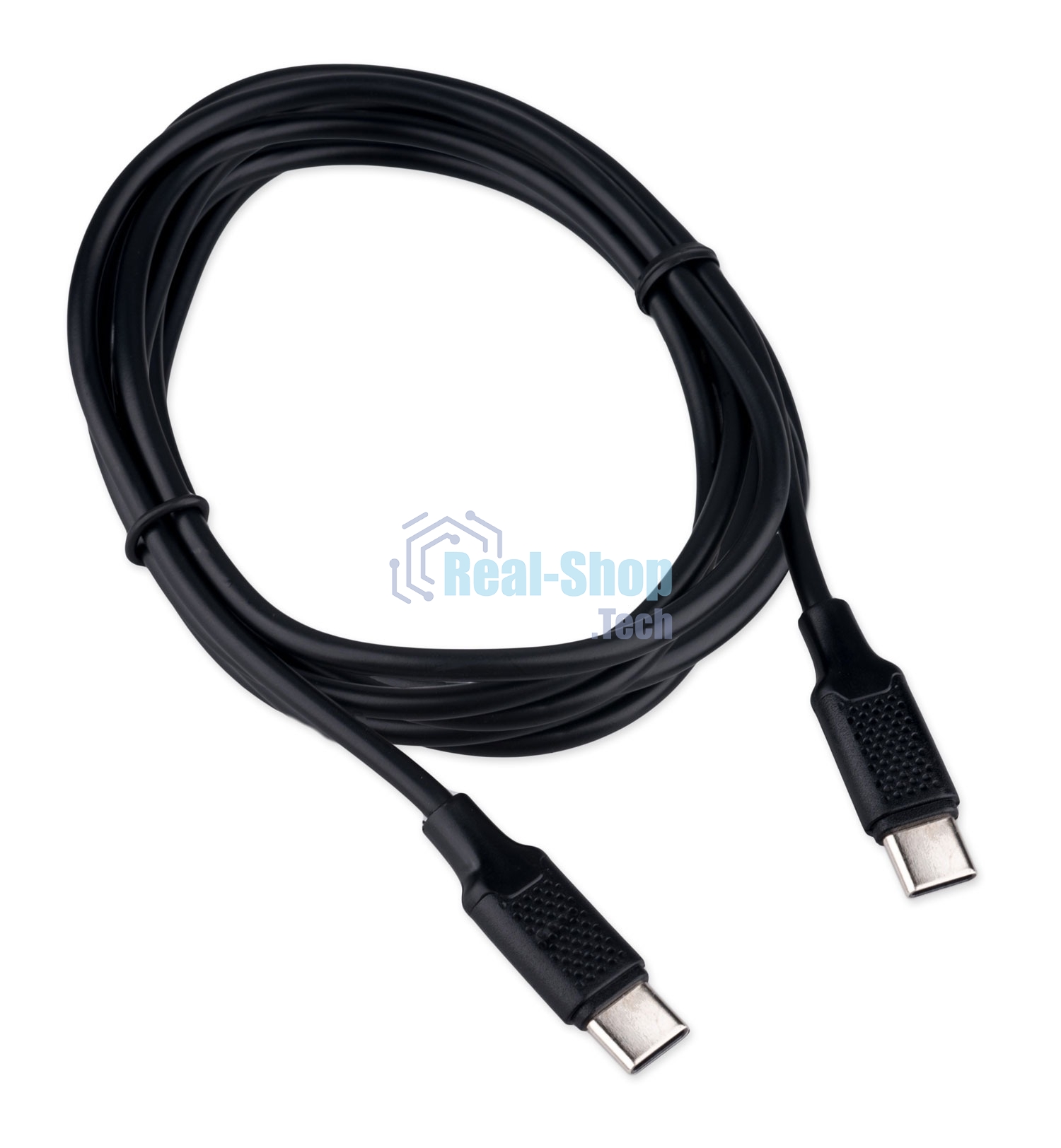 Кабель USB2.0 Cablexpert CC-USB2-CMCM-60-1.8M, Type-C/Type-C, 3A, 60Вт, PD/QC3.0, медь, 1.8м, черный, пакет