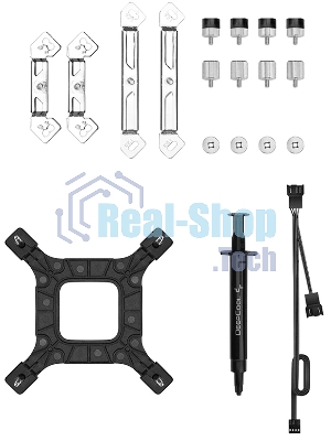 Кулер для процессора DEEPCOOL AK620 DIGITAL SE WH LGA20XX/1700/1200/115X/AM5/AM4 (9шт/кор, TDP 260W, PWM, DUAL Fan 120мм, 6 тепл. трубок, ARGb, белый) RET (R-AK620-WHADMN-GJD)