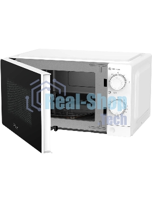 Микроволновая печь Oasis MW-70XW белый, 20 л, 700 Вт, переключатели - поворотный механизм