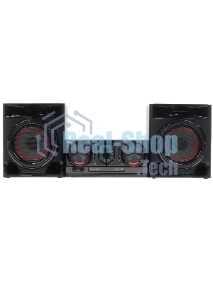 Мини-аудиосистема LG CJ44 черный 480Вт FM USB BT