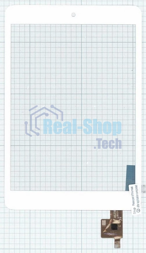 Сенсорное стекло (тачскрин) teXet TM-7853, белое
