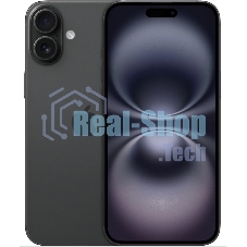 Смартфон Apple iPhone 16, 8/128Gb, черный