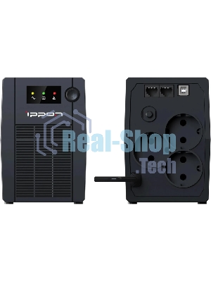 Источник бесперебойного питания Ippon Back Basic 850S New Euro 480Вт 850ВА черный