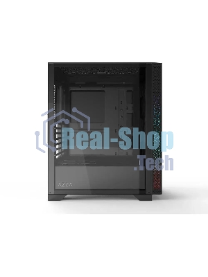Компьютерный корпус Azza Celesta F черный без БП ATX 5x120мм 5x140мм 2xUSB 2.0 1xUSB 3.0 audio bott PSU