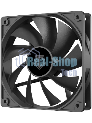 Вентилятор для корпуса ID-Cooling XF-120-K черный, 120 мм, 1800 об/мин, 35.2 дБ, 4 pin