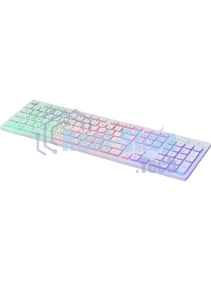 Клавиатура Oklick 550ML проводная, USB Type-A, белый