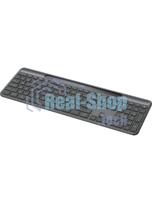 Клавиатура Logitech Signature Slim Solar K980 беспроводная, Bluetooth, серый