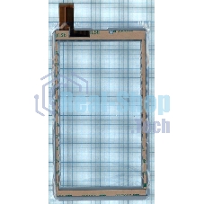 Сенсорное стекло (тачскрин) teXet TM-7049 TM-7059, белое