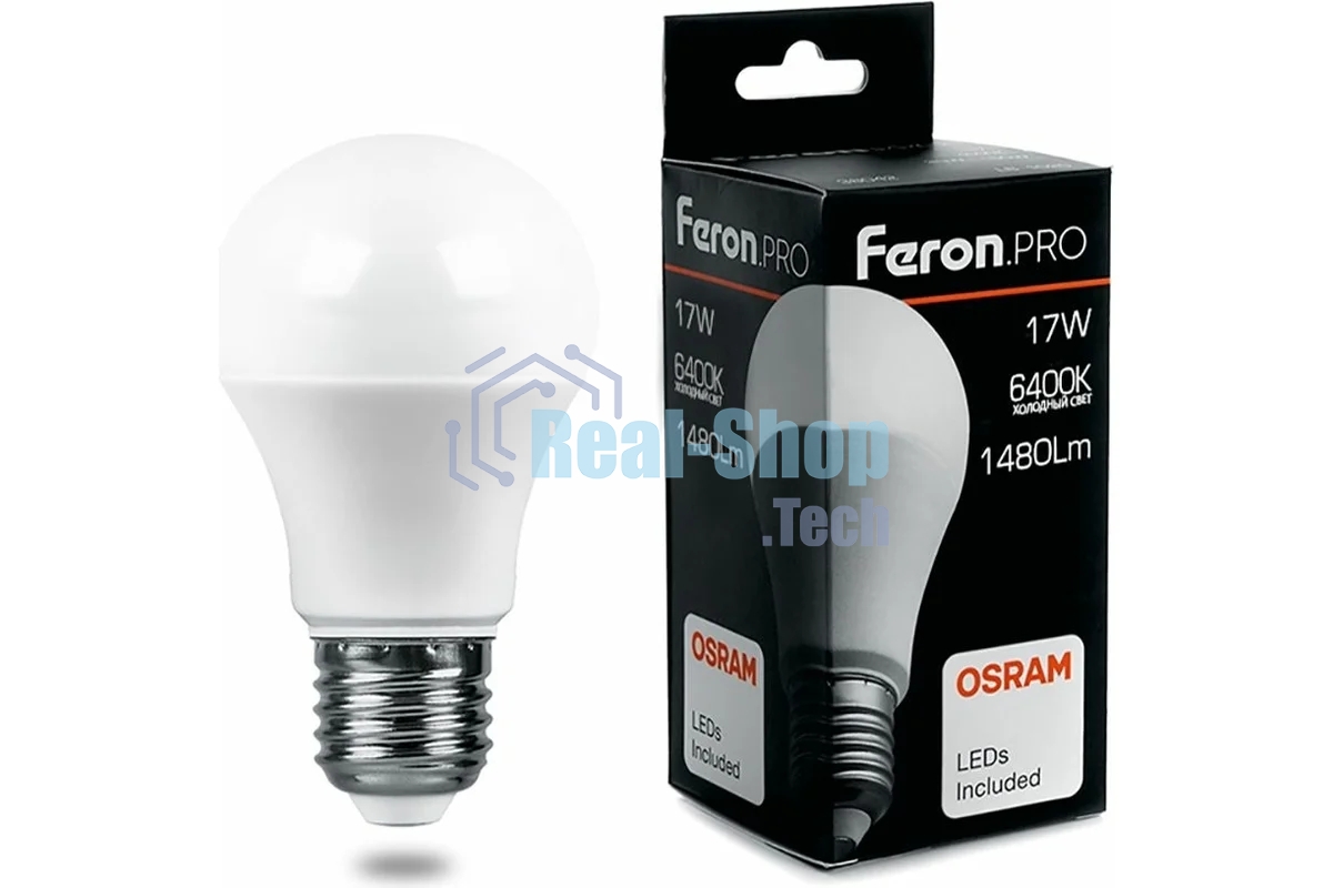Лампа светодиодная Feron PRO LB-1017 17Вт Е27 дневной