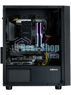 Компьютерный корпус MiniTower Zalman T3 PLUS черный (Zalman T3 PLUS) (без блока питания)