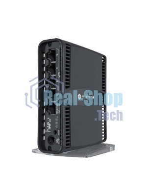 Маршрутизатор mikroTik hAP ax2 C52iG-5HaxD2HaxD-TC WIFI6, 2.4+5Ghz, 5RJ45 1Gbit, 1 POE