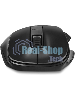 Мышь беспроводная SVEN RX-525SW черная (бесшумн. кл., 5+1кл. 600-1400DPI, Soft-touch, блист.)