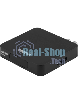 Приставка для цифрового ТВ Cadena CDT-2388S черный, DVB-T2, DVB-T, HDMI, USB 2.0