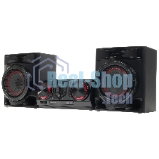 Мини-аудиосистема LG CJ44 черный 480Вт FM USB BT