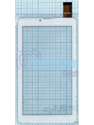 Сенсорное стекло (тачскрин) teXet TM-7049 TM-7059, белое