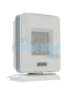 Тепловентилятор Vitek VT-2052 GY, серый, 1500 Вт, 20 м2, электронный термостат