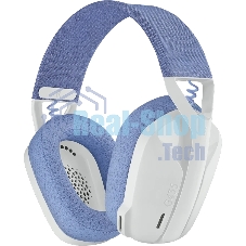 Гарнитура Logitech G435 белый/синий, беспроводная, радиоканал, до 18 ч
