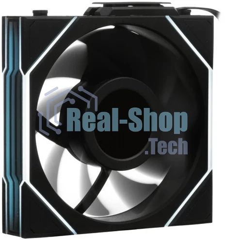 Вентилятор для корпуса Lian-Li Uni Fan TL Wireless LCD 120 LCD Reverse ARGB 120х124.5x28 черный 4-pin 31дБ (G99.12RTLLCD1W1B.R0) Ret