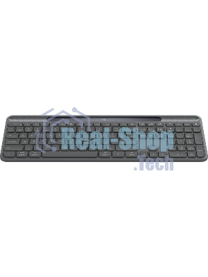 Клавиатура Logitech Signature Slim Solar K980 беспроводная, Bluetooth, серый
