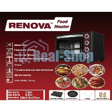 Мини-печь Renova MO-40GTB1 черный