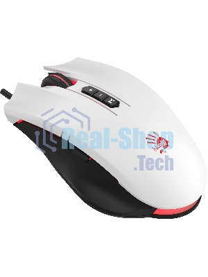 Мышь проводная A4Tech Bloody ES7 белый, 6000 dpi, USB, кнопки - 8