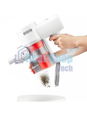 Пылесос вертикальный Xiaomi Vacuum Cleaner G20 Lite EU белый/оранжевый, питание от аккумулятора, 215 Вт, уборка сухая, пылесборник 0.5 л
