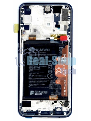 Дисплей для Huawei Honor 9X Pro в сборе с тачскрином, панелью и аккумулятором (SP 02353HAD), синий
