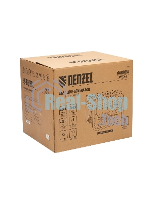 Электрогенератор бензиновый Denzel PS 80 E-3, 6.5 кВт, 85 дБ, 87 кг