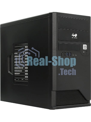Компьютерный корпус Mini Tower InWin EMR048 черный U2.0*2+U3.0*2+A(HD) mATX (без блока питания)