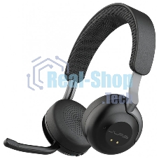 Гарнитура JLab Epic Work ANC Wireless Duo with Stand чёрный, беспроводная, Bluetooth/радиоканал/USB-C, ANC (шумоподавление), до 9 м, в комплекте подставка