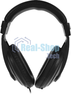 Проводные наушники Oklick HP-M211V черный, полноразмерные, Jack 3.5 мм