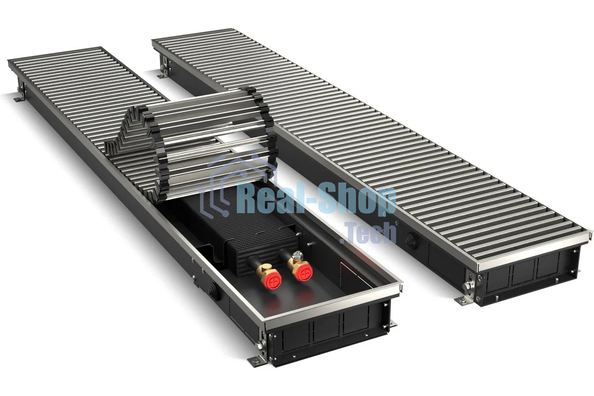Конвектор внутрипольный Royal Thermo ATRIUM-75/200/1000-DG-U-NA