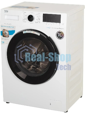Стиральная машина Beko WSPE7H616W белый, загрузка фронтальная 7,5 кг, 1200 об/мин., класс: А