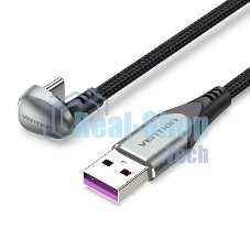 Кабель Vention USB 2.0 CM/AM 5A - 1м. U-образный