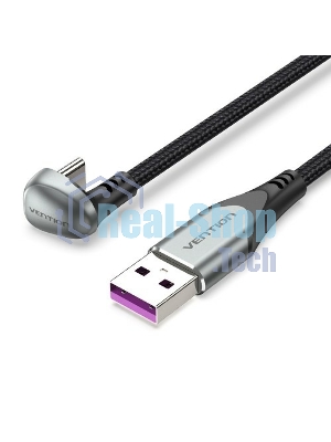 Кабель Vention USB 2.0 CM/AM 5A - 1м. U-образный