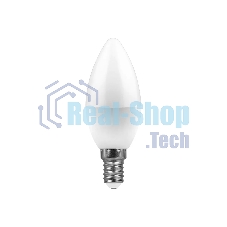 Лампа светодиодная Feron LB-97 7W 230V E14 6400K свеча