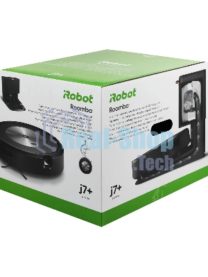 Робот-пылесос Irobot Roomba J7+ 60Вт черный (в компл.:2мешка)