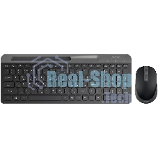Комплект клавиатура+мышь Acer OCC402 беспроводной, USB, 1600 DPI, чёрный