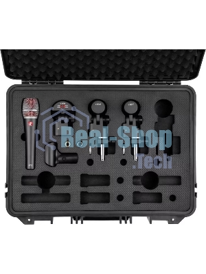 Набор микрофонов для ударной установки sE Electronics V PACK VENUE 1 х микрофон V KICK, 2 х микрофона V BEAT, 1 х крепление V CLAMP, 1 х микрофон V7 X, пластиковый кейс