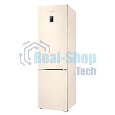 Холодильник Samsung RB37A5200EL/WT бежевый двухкамерный 269/98л морозилка снизу, No Frost