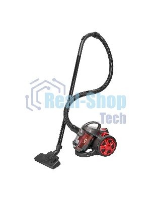Пылесос Blackton Bt VC1802B серый/красный, 350 Вт, сухая уборка, пылесборник контейнер 2 л