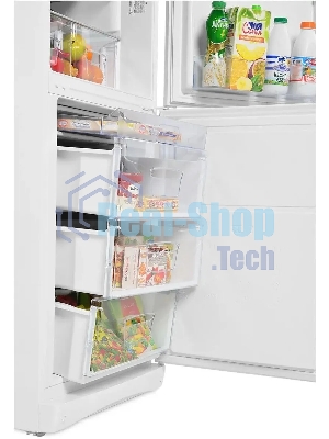 Холодильник Indesit ES 20 A белый двухкамерный 233/108л морозилка снизу