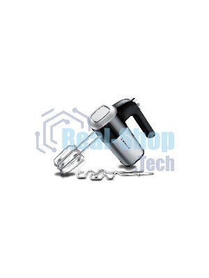 Миксер BRAYER, 800 Вт, 5 скор.реж, турбо,насад. венчики, насад для взбивания