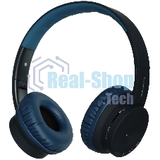Беспроводные/проводные наушники Borofone BO11 синий, накладные, Bluetooth + проводной, до 8 ч