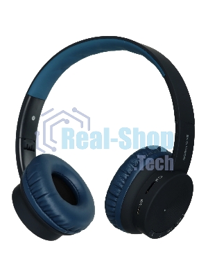 Беспроводные/проводные наушники Borofone BO11 синий, накладные, Bluetooth + проводной, до 8 ч