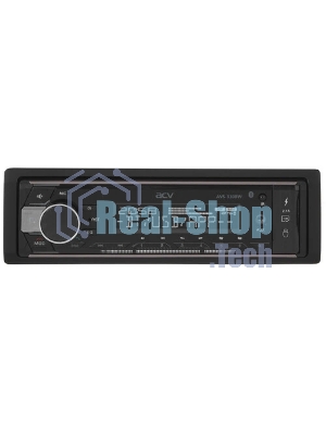 Автомагнитола ACV AVS-930BW, 1 DIN, Bluetooth, USB Type-A, AUX