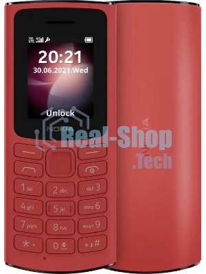 Мобильный телефон Nokia 106 TA-1564 DS EAC1 красный