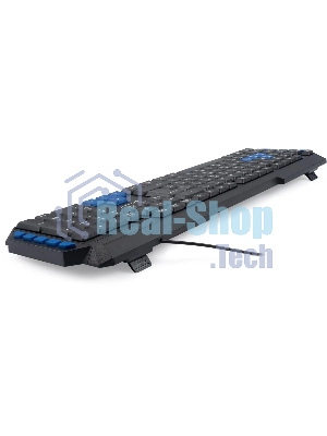 Клавиатура Oklick 750G Frost War проводная, USB Type-A, чёрный