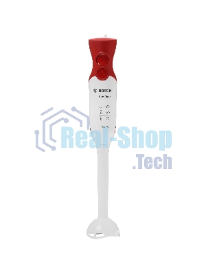 Блендер погружной Bosch MSM 64010 красный, 450 Вт, 2 скорости, турбо